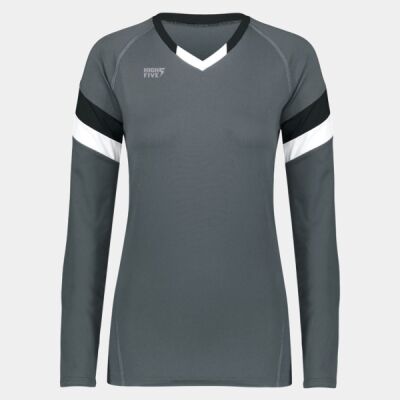 Girls TruHit Tri-Color Long Sleeve Jersey Thumbnail