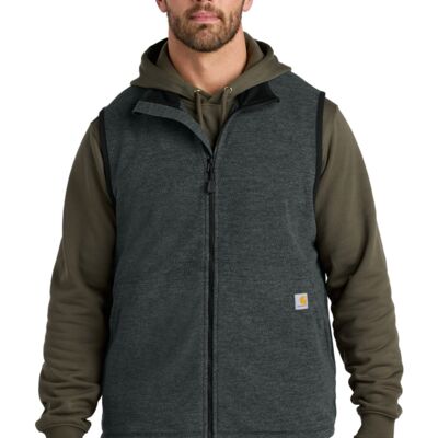 Textured Fleece Vest Thumbnail