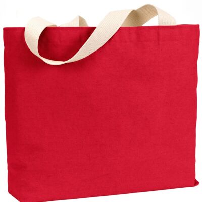 USA Made Cotton Canvas Jumbo Tote Bag Thumbnail