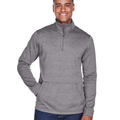 Men's Newbury Mélange Fleece Quarter-Zip Pullover Thumbnail