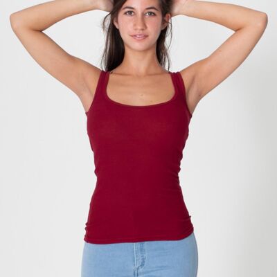 3368 2x1 Rib U-Neck Tank Thumbnail