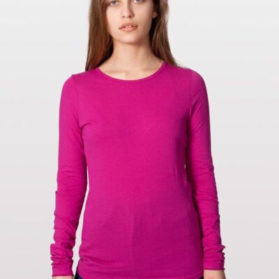 6307 Sheer Jersey L/S T-Shirt Thumbnail
