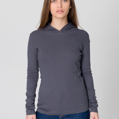 4398 Baby Rib L/S Hoody Thumbnail