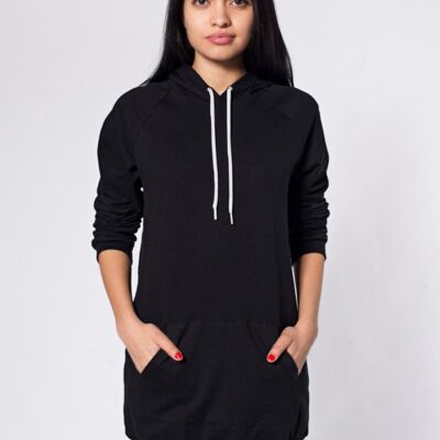 5398 California Fleece Pullover Raglan Hoody Dress Thumbnail