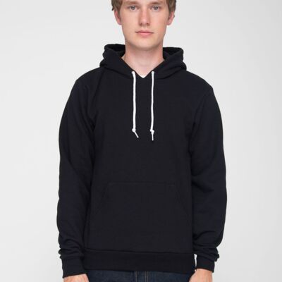 F498 Flex Fleece Drop Shoulder Pull Over Hooded Sweatshirt Thumbnail
