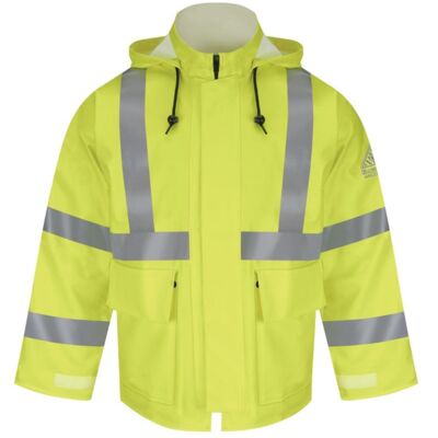 Men's Hi-Visibility Flame-Resistant Rain Jacket Thumbnail