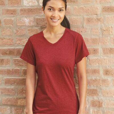 Women’s Triblend Performance V-Neck T-Shirt Thumbnail