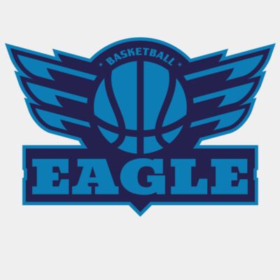 Eagle Basketball Logo Template Thumbnail