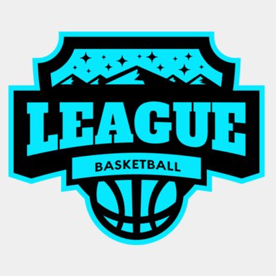 League Basketball logo template Thumbnail