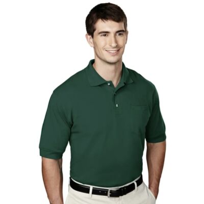 Men's Pique Pocketed Golf Shirt CLOSEOUT Thumbnail