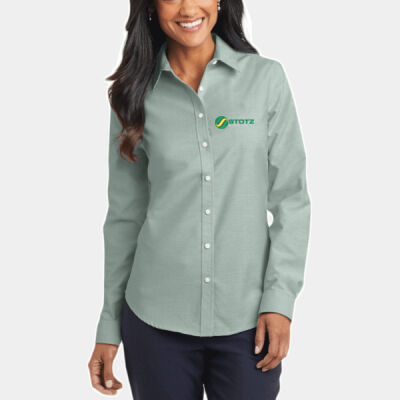 L658 - Ladies SuperPro  Oxford Shirt Thumbnail