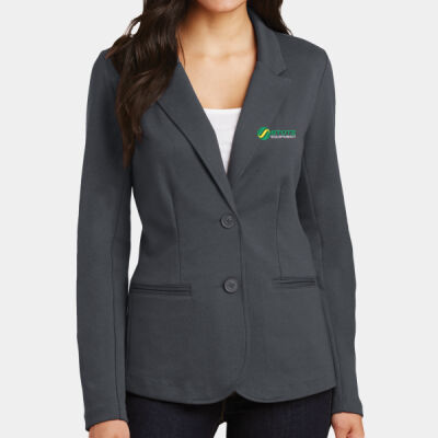 LM2000 - Ladies Knit Blazer Thumbnail